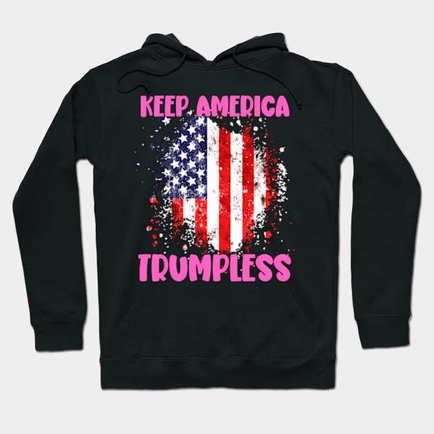 Keep America Trumpless ny -Trump Hoodie by lam-san-dan